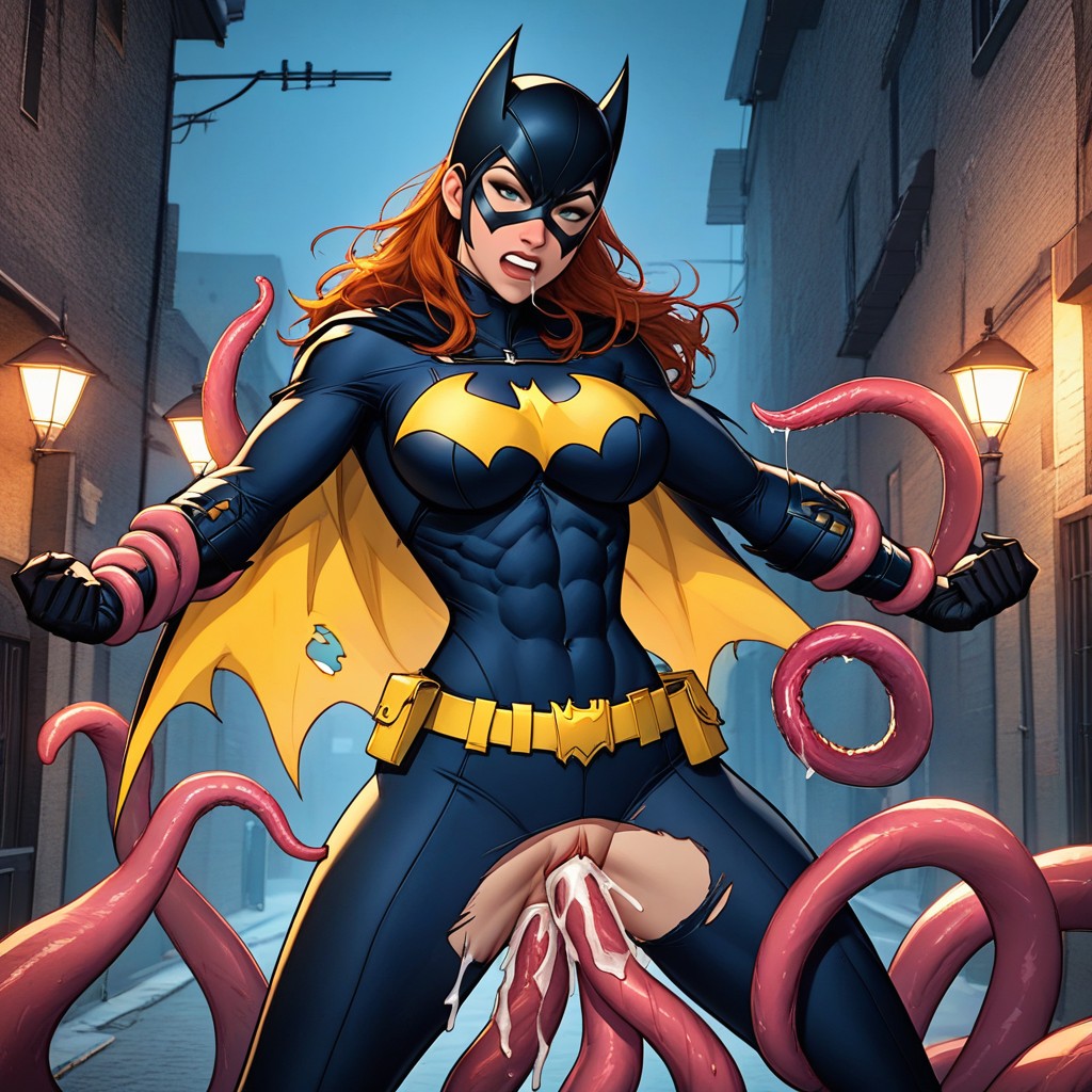Pulled Back, Fully Clothed, Tentacles Hentai AI Porn