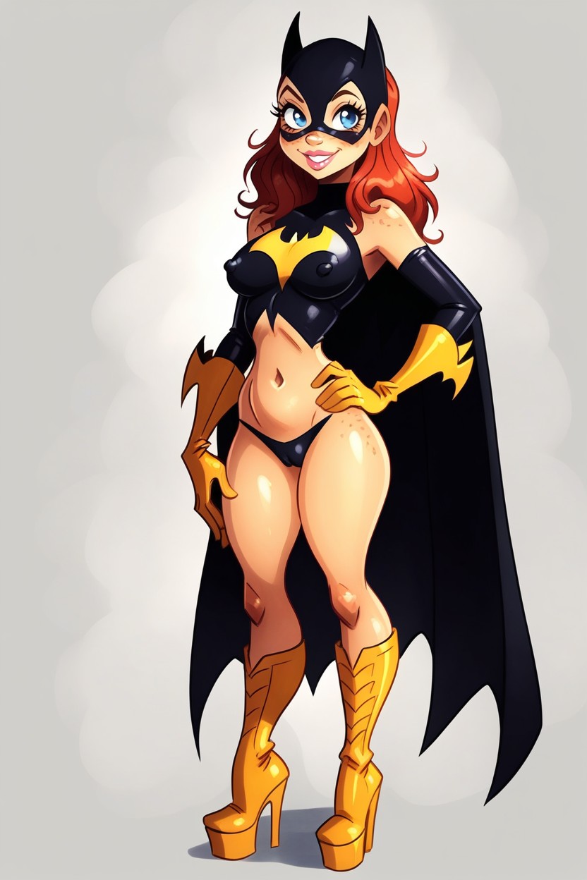 Ultra Detailed, Batgirl, Arms Wrapped Hentai AI Porn