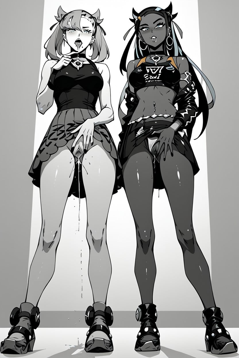 Spit On Face, Bottom Up (upskirt), Ball Of Spit Hentai AI Porn