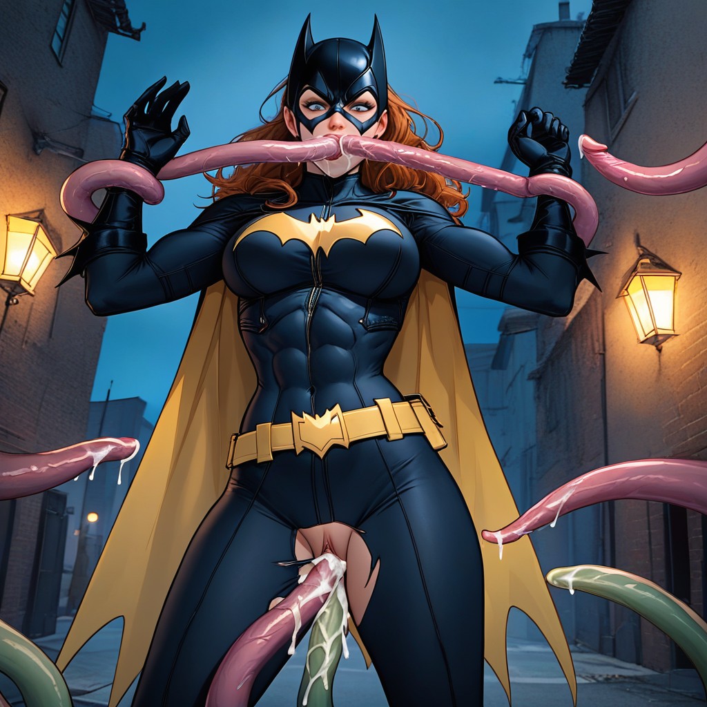 Barbra Gordon, Batgirl, Angry Hentai AI Porn