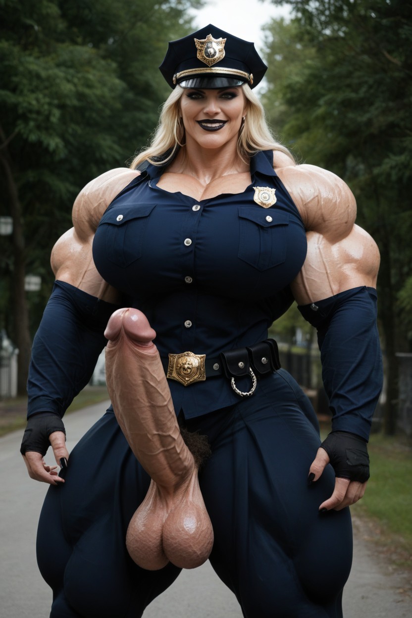 Gigic Black Penis, Biggest Black Cock, Evil Expression AI Porn
