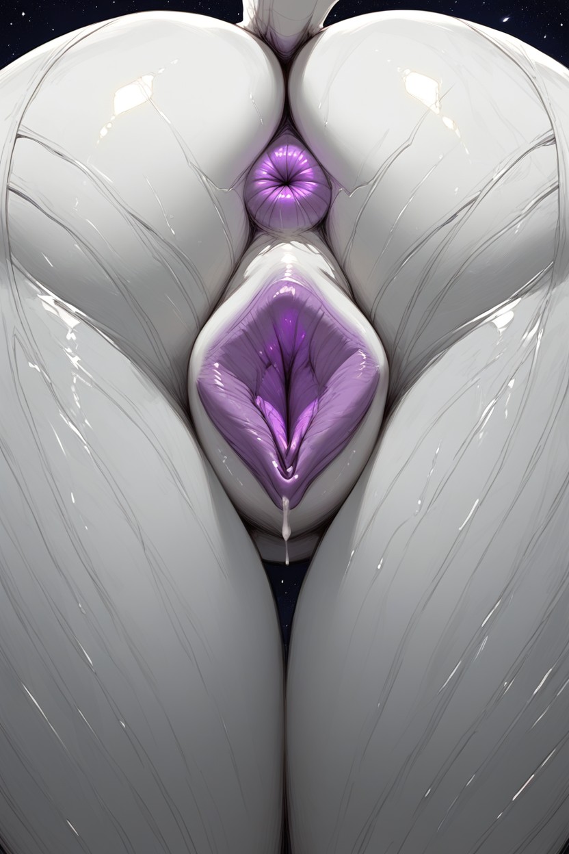 Nipples, Mesa From Warframe, Rear View Furry AI Porn