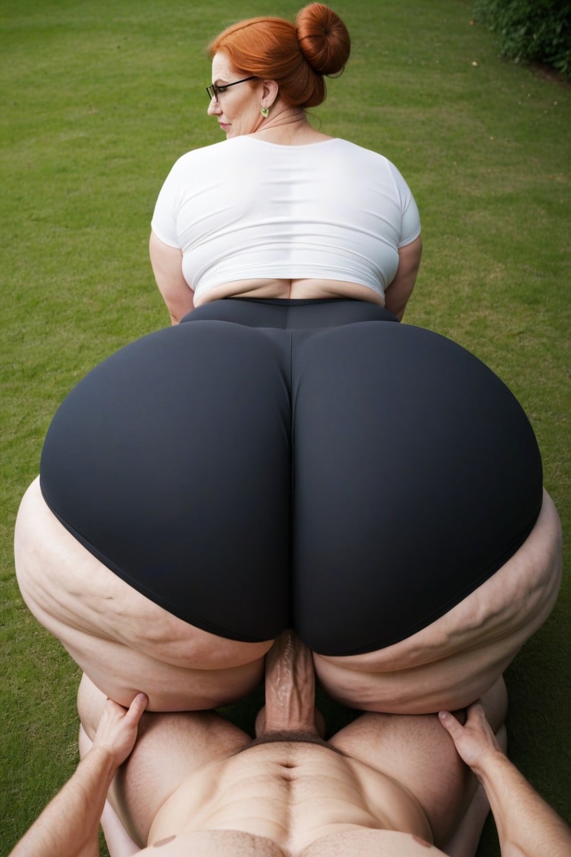 Pov, Wearing Torn Sporty, Extremely Wide Oversized Hyper Ass AI Porn
