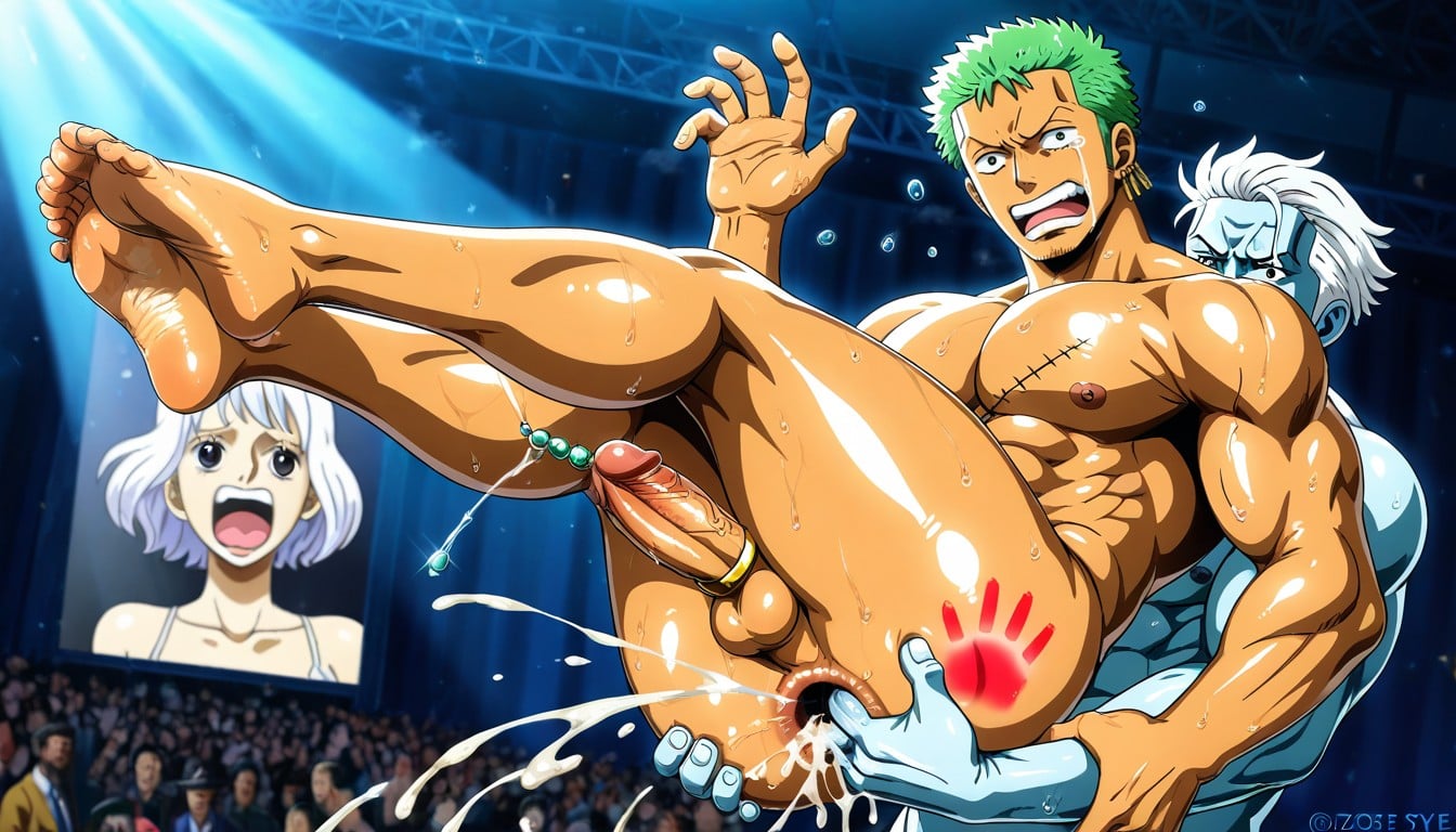 Perfect Bodies, オーガズム, Zoro Looking To Viewer ゲイAIポルノ