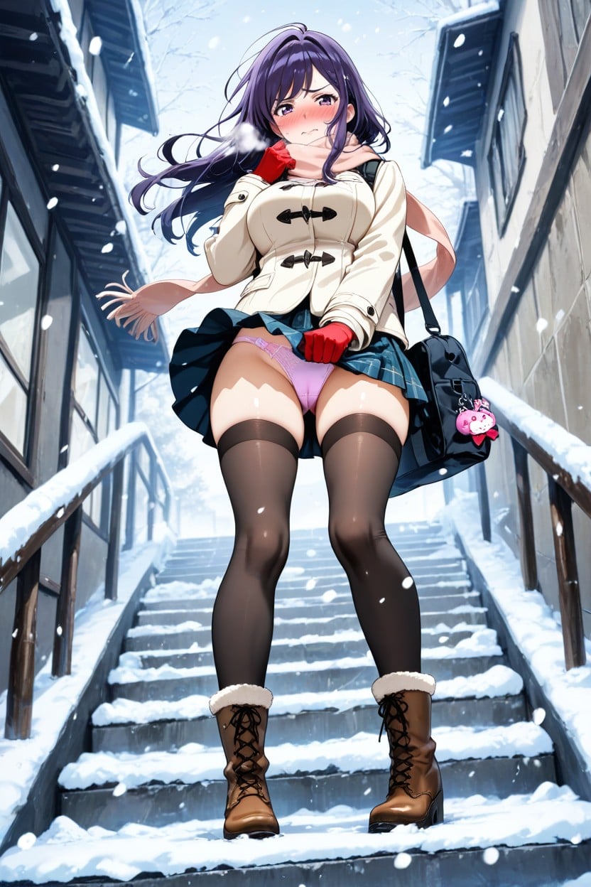 From Below, Beautiful, K Hentai AI Porn