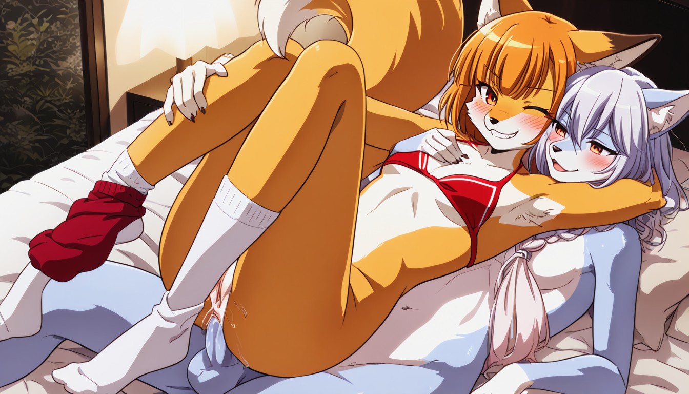 Completely Naked, 18+, No Bikini Furry AI Porn