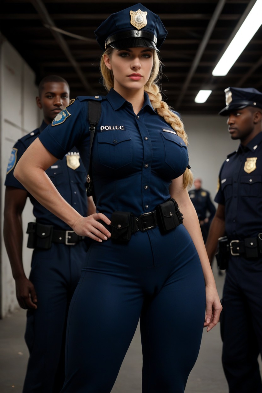 Organized Crime, Skirt Lifted Up, Combat Trousers AI Porn