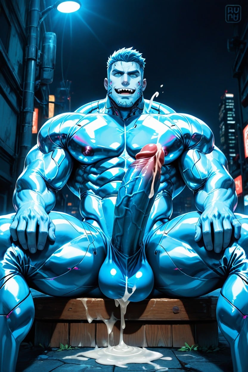 Male Only, Translucent Skin, Erect Nipples Porno IA Gay