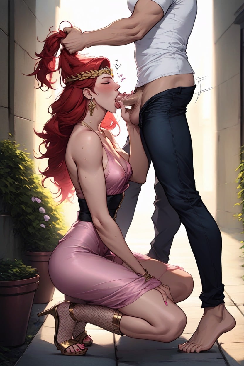 Hair Grab, Hair Grab, Lustrous Hair Hentai AI Porn