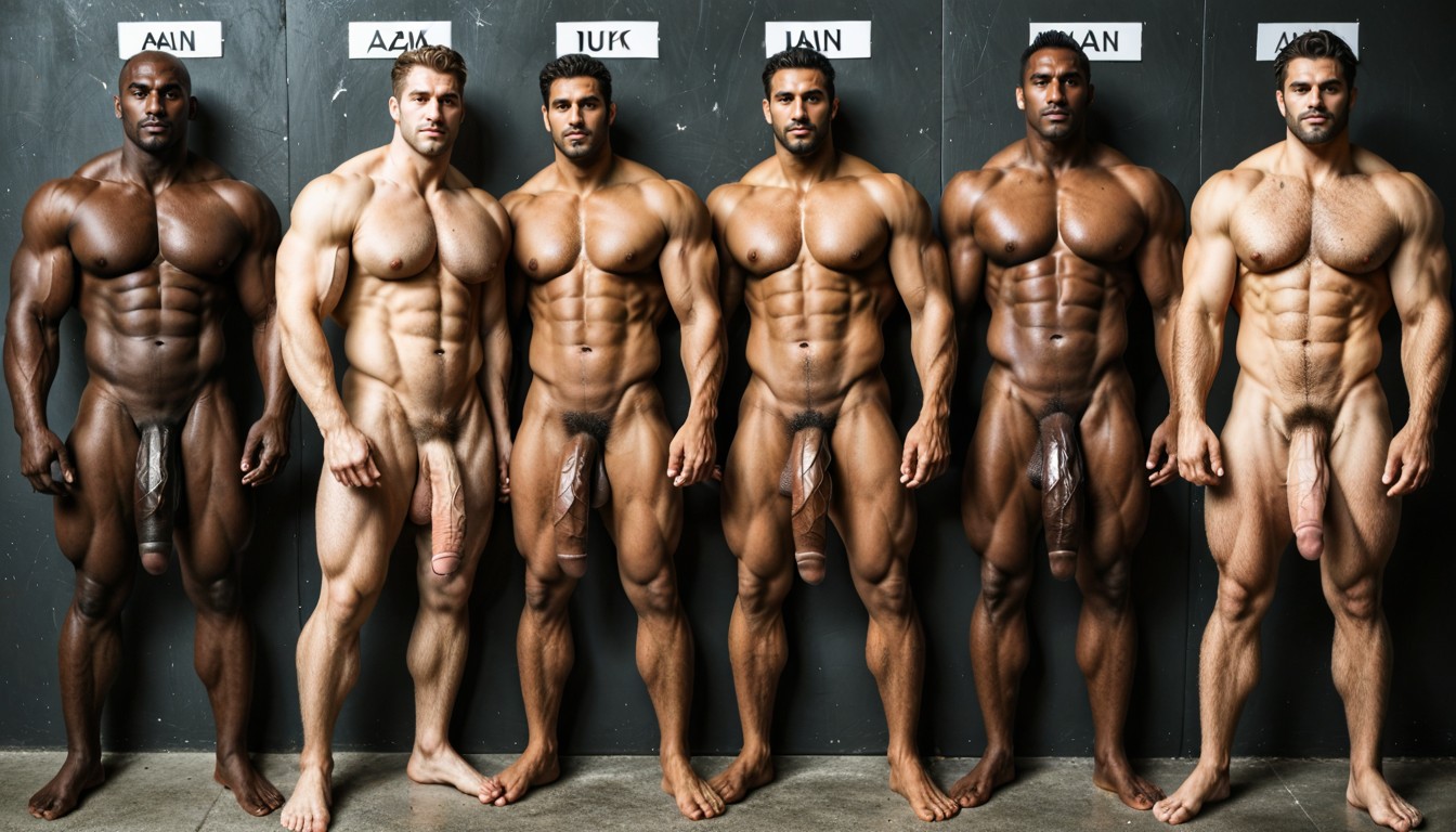 Corps Entier, Latino Hunk, Realistic Skin Texture Porno IA Gay