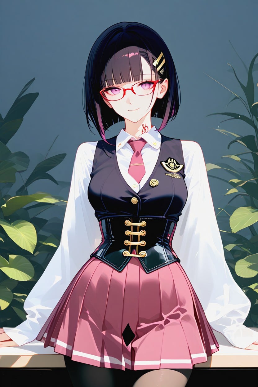 Skinny, Short Length, Hair Hentai AI Porn