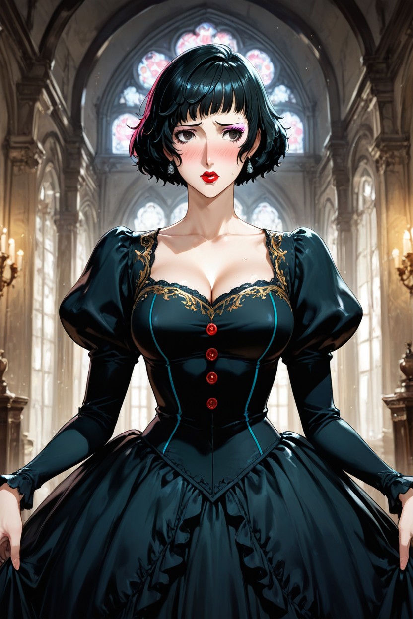 Extremely Poofy Skirt, Palacio, Joker From Persona Porno IA