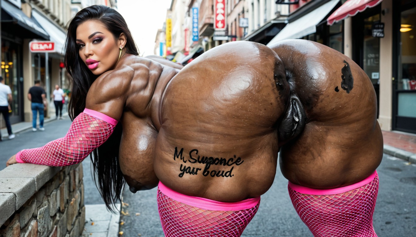 Mirando Al Espectador, Cleavage, Shaved Pussy Porno IA