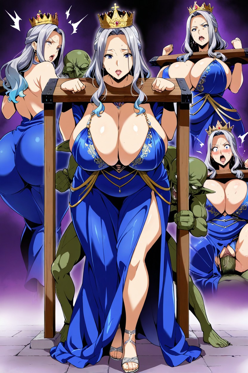 Taller Famale, Thick, Ultra Detailed Hentai AI Porn