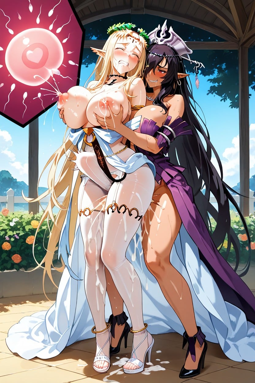 Large Ass, Olga Discordia From Kuroinu, Wide Hips Hentai AI Porn