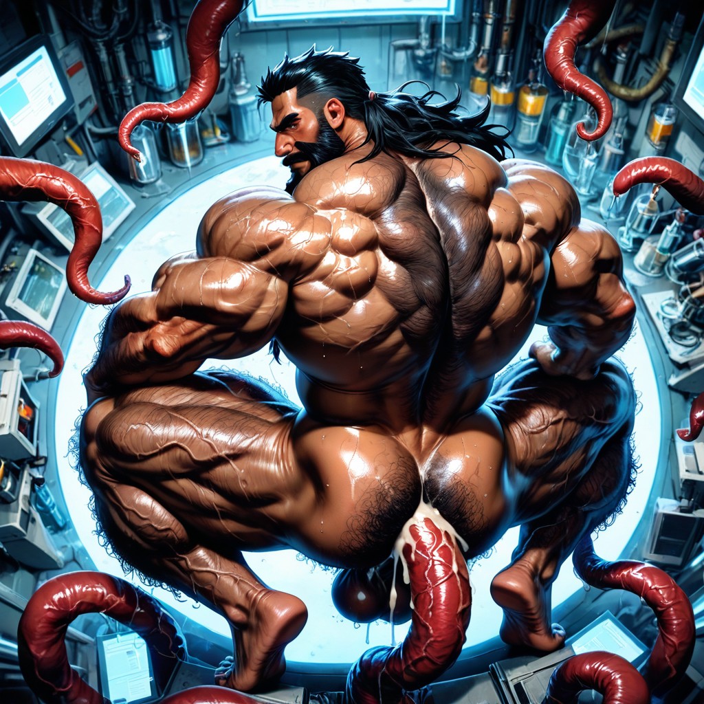 Correct Anatomy, Long Hair, On Tiptoes Porno IA Gay