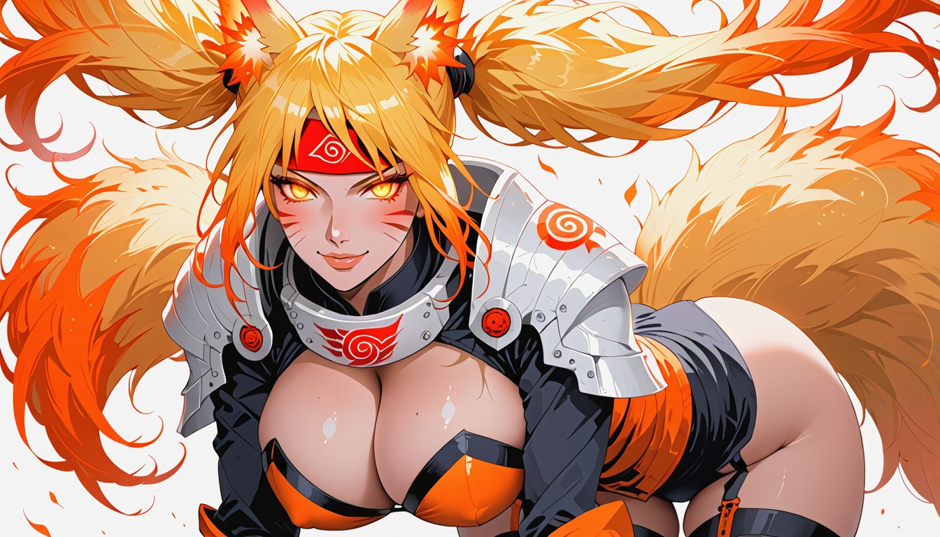 Armor, Deep Cleavage, Skinny Hentai AI Porn
