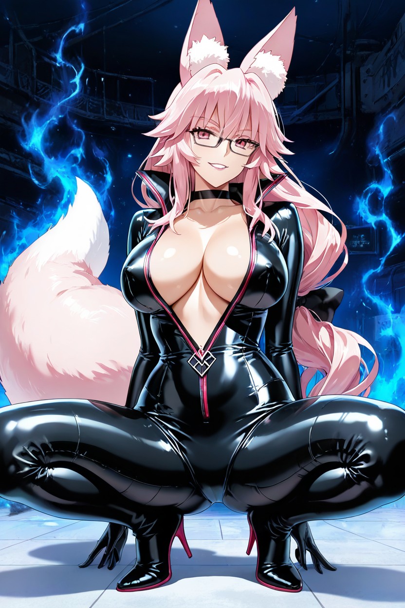 And A Large, Official Illustration Style, Side View Hentai AI Porn