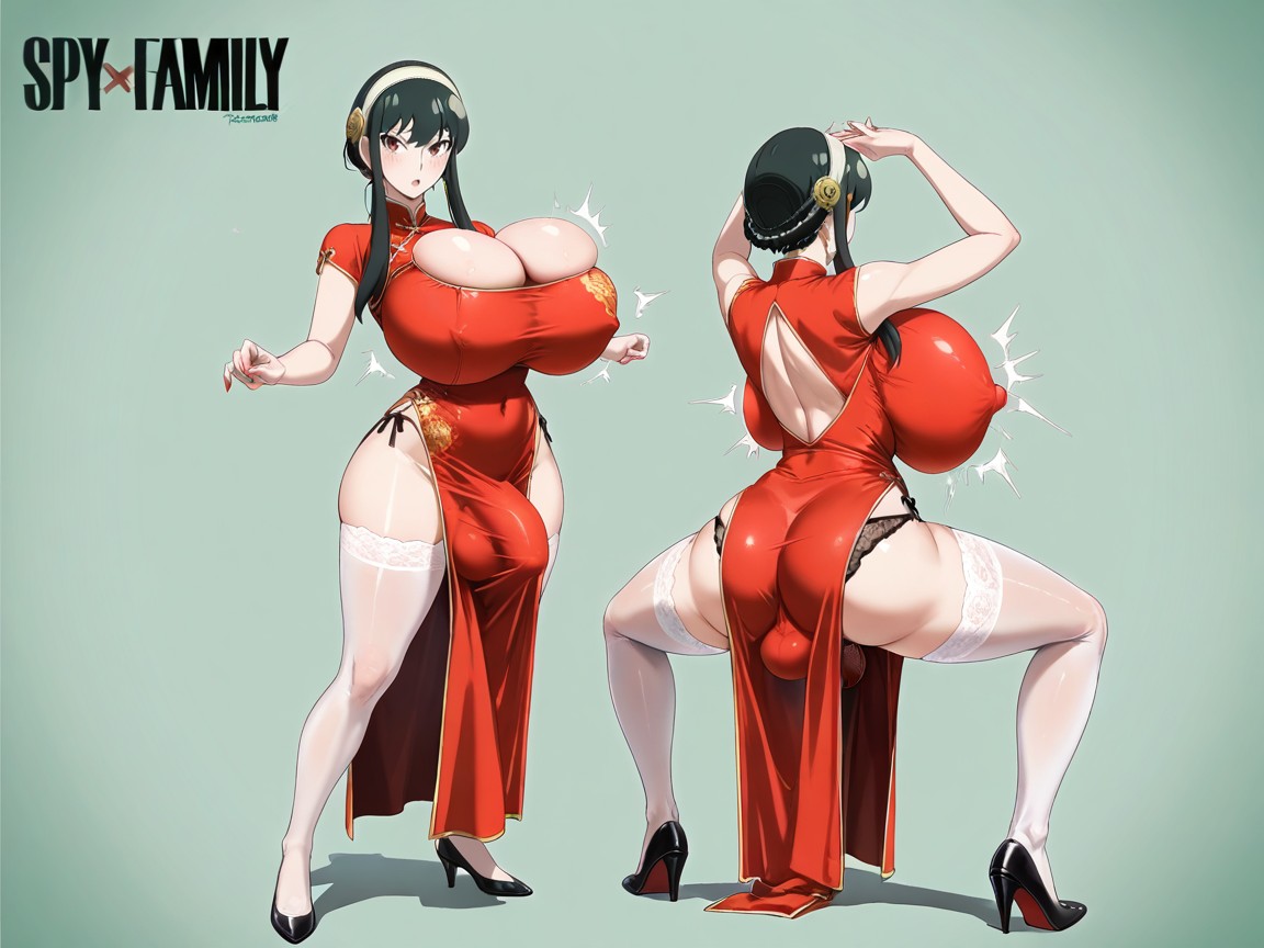 Skinny, Hard Nipples, Solo Hentai AI Porn