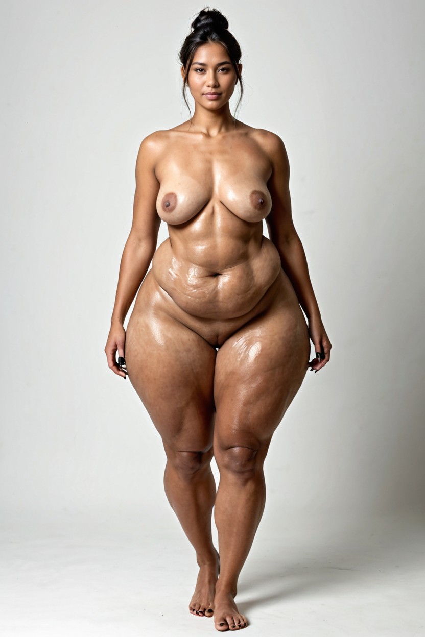 Ultra High Detailed Photo, Cellulite Thighs, Ultra Detailed Face Porno IA