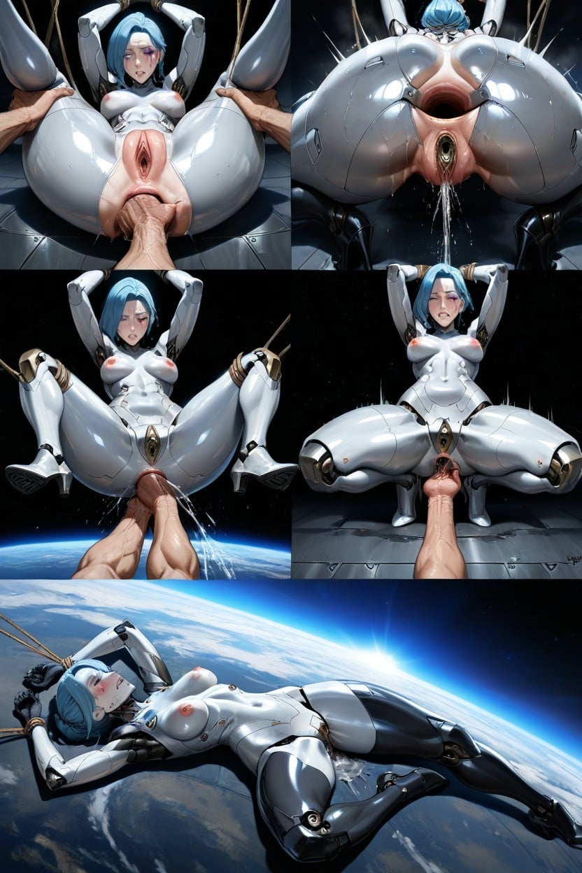 18+, Clenched Teeth, Thigh High Socks Hentai AI Porn