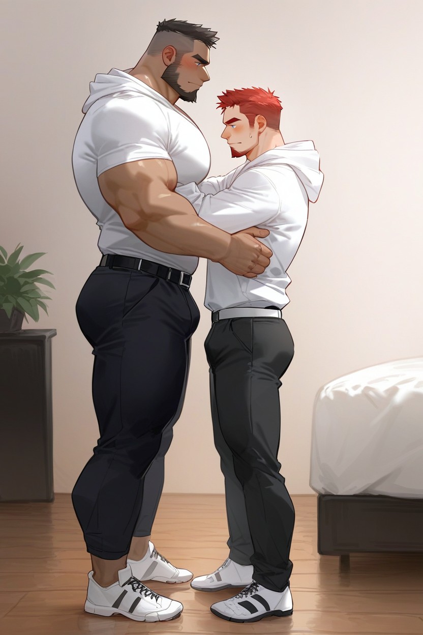 Skinny, Furry, 18+ AI Gay Porn