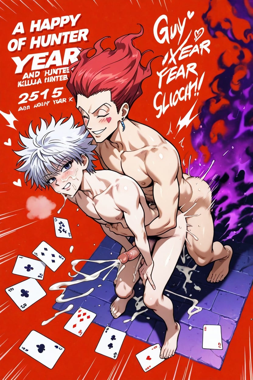 Chocking, A Slightly Sly Or Provocative Expression, 2 People AI Gay Porn