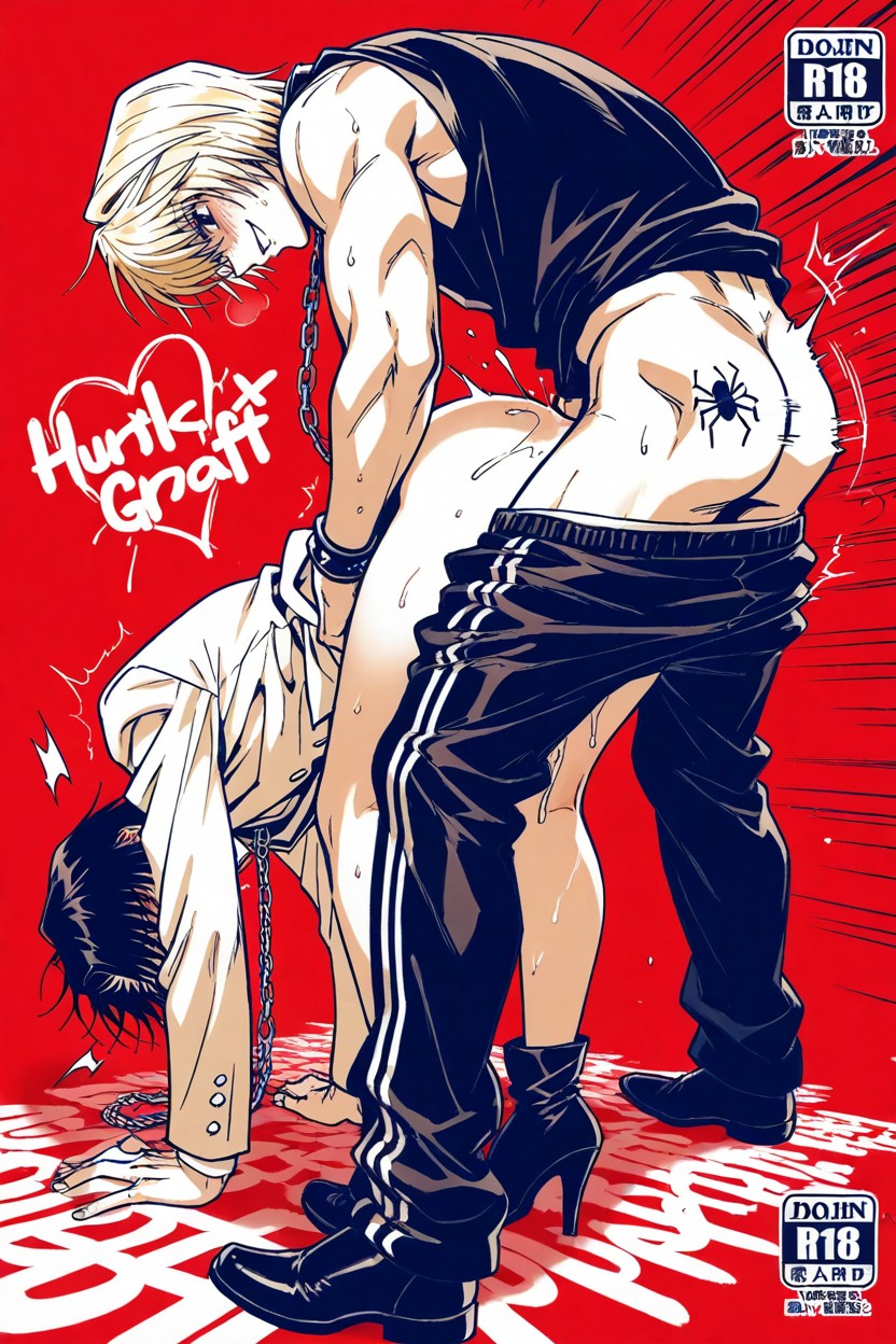 Chrollo Top, Anal Sex, Orgasm AI Gay Porn