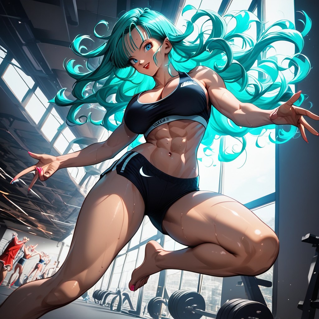Pechos Grandes, Window With View Of City, Anatomically Correct Body Hentai IA