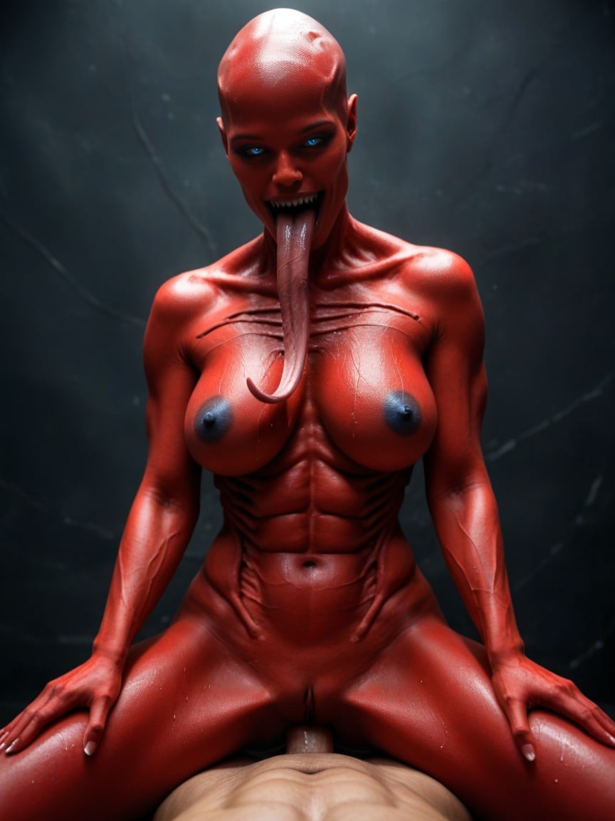 18+, Extended Torso, Alien Vagina AI Porn