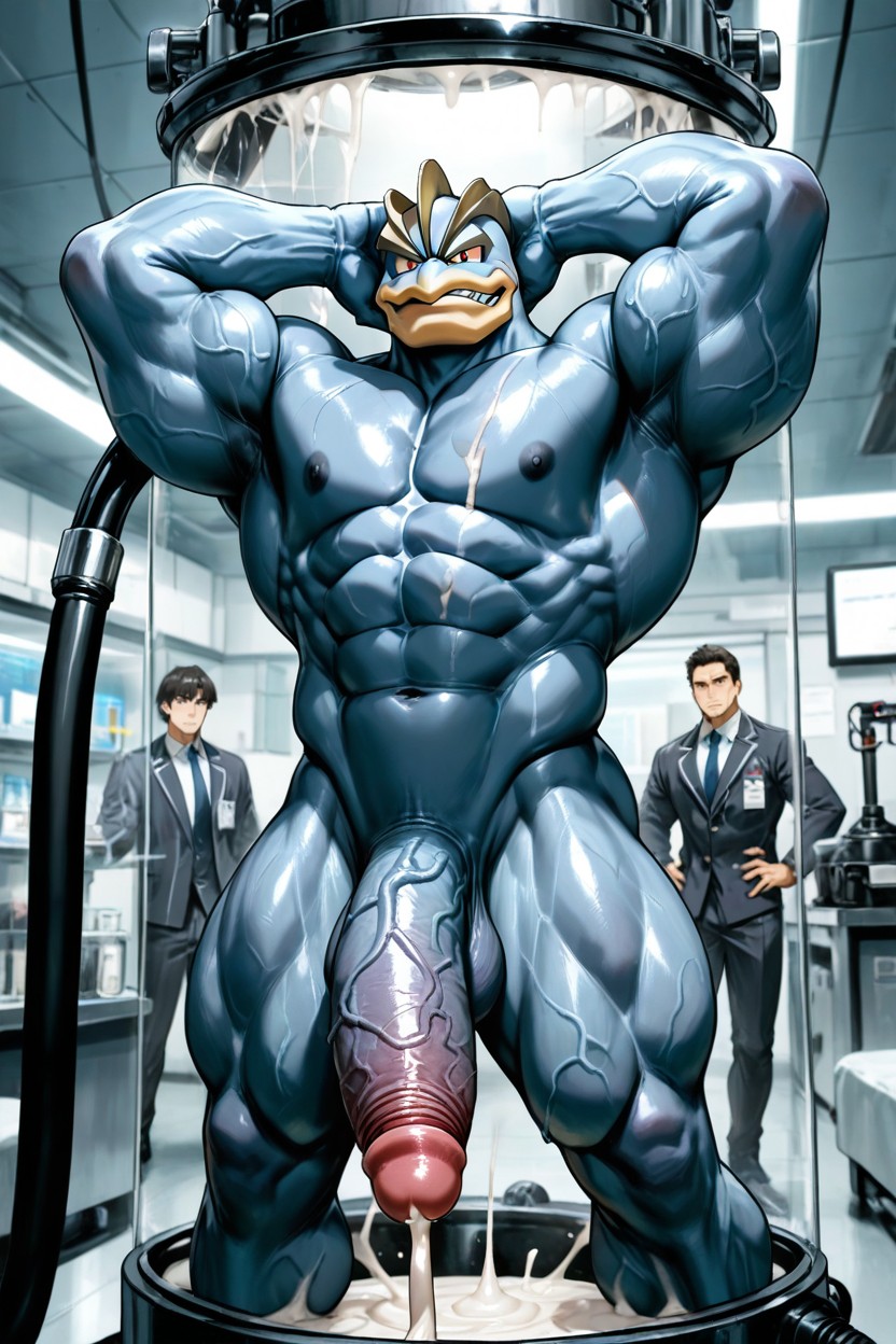 25+, Massive Cum Burst, Machoke AI Gay Porn