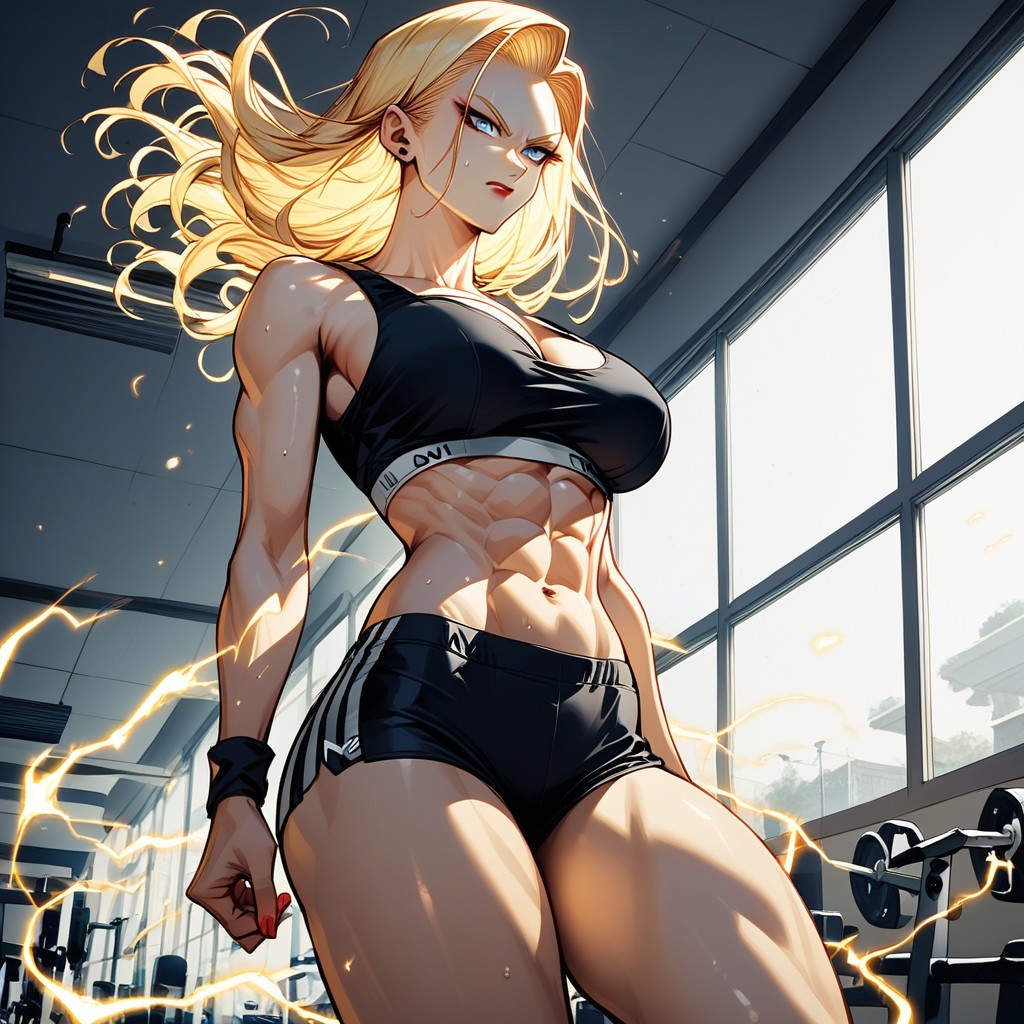 Barefoot, Wind In Hair, Displaying Power Hentai AI Porn