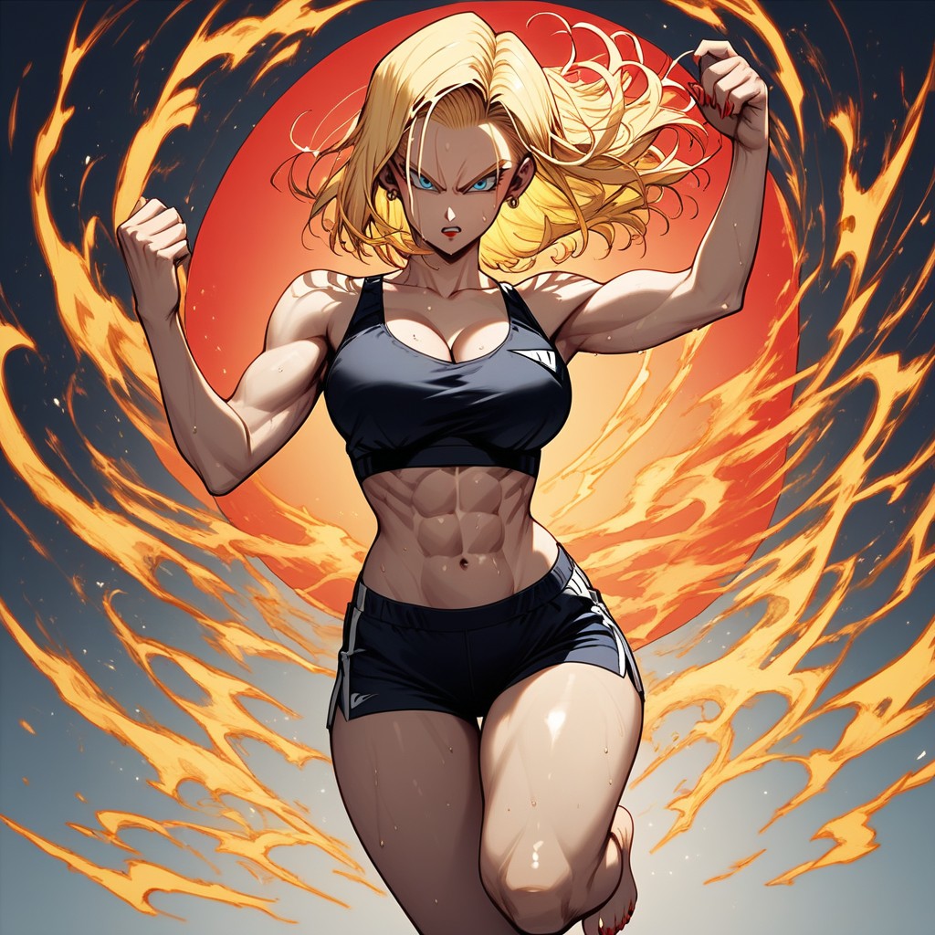 Detailed, Powering Up, Floating In The Air Hentai IA
