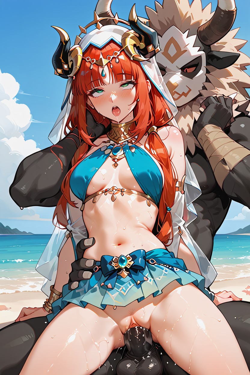 Skinny, Vaginal Sex, Hilichurl Hentai AI Porn