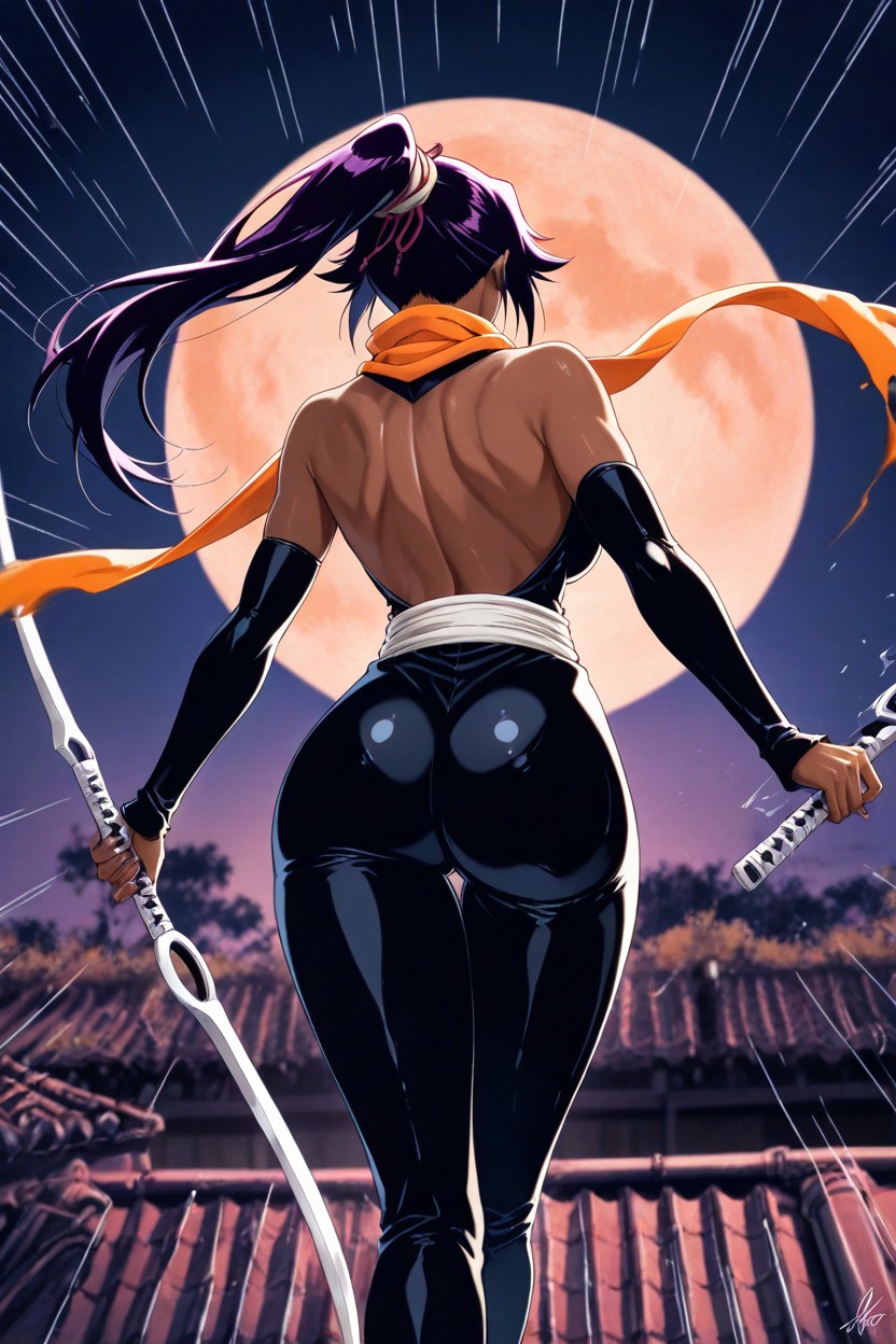 Tite Kubo Art Style, Back, And Legs Bare Hentai IA