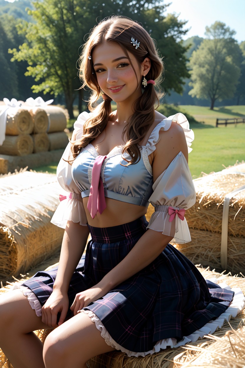 Very, Visible Midriff, ------ AI Porn