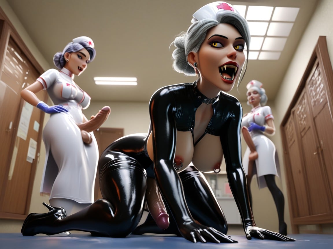 Orgy Shiny Oily Latex, The Nurses’ Behavior, And Any Supernatural Or Uncanny Occurrences Travesti IA Pornô