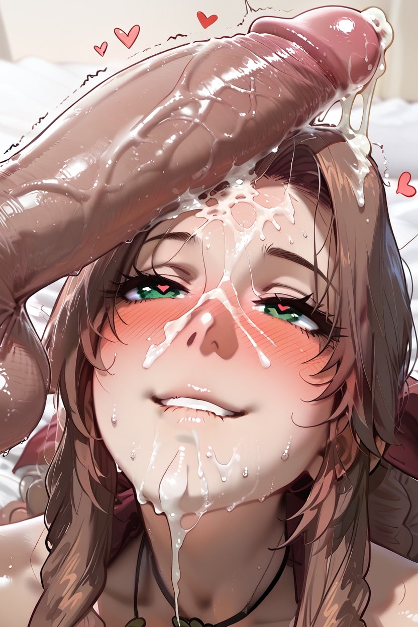 Masturbate, Massive Cum Puddle, Medium Hentai AI Porn