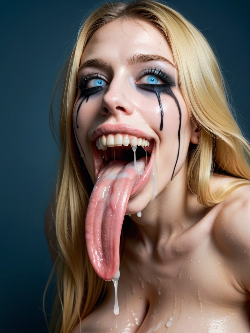 Hdr, Extreme Drool, Excessive Drool AI Porn
