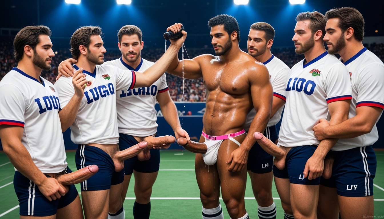 Slutty, Dancing, Wet Bodies AI Gay Porn