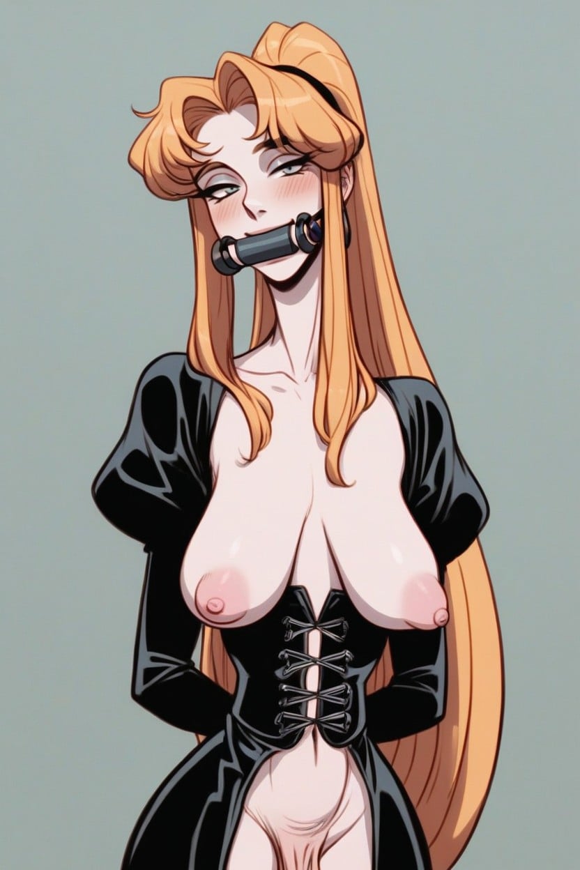Balls On Head, Floppy Breasts, Toon Art Style AI Porn