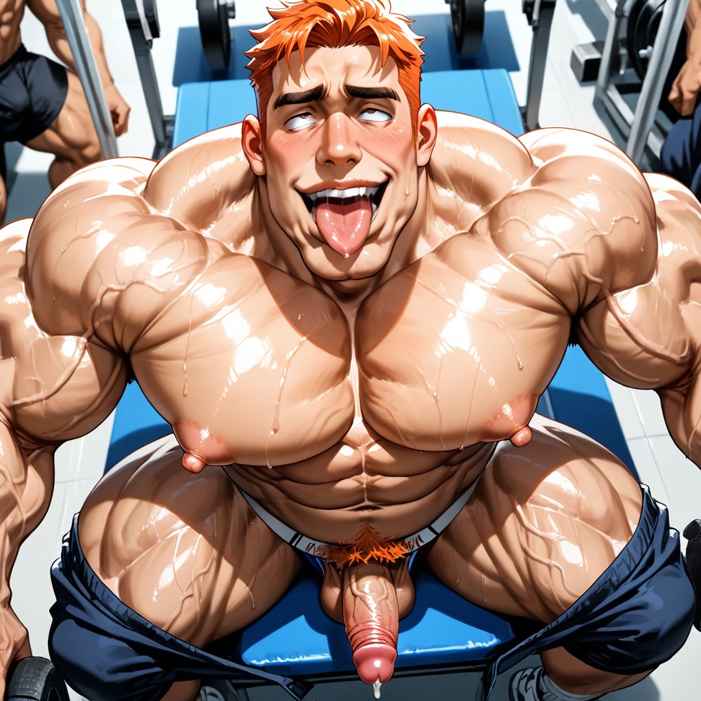 Pants Pulled Down, Small, Fat AI Gay Porn