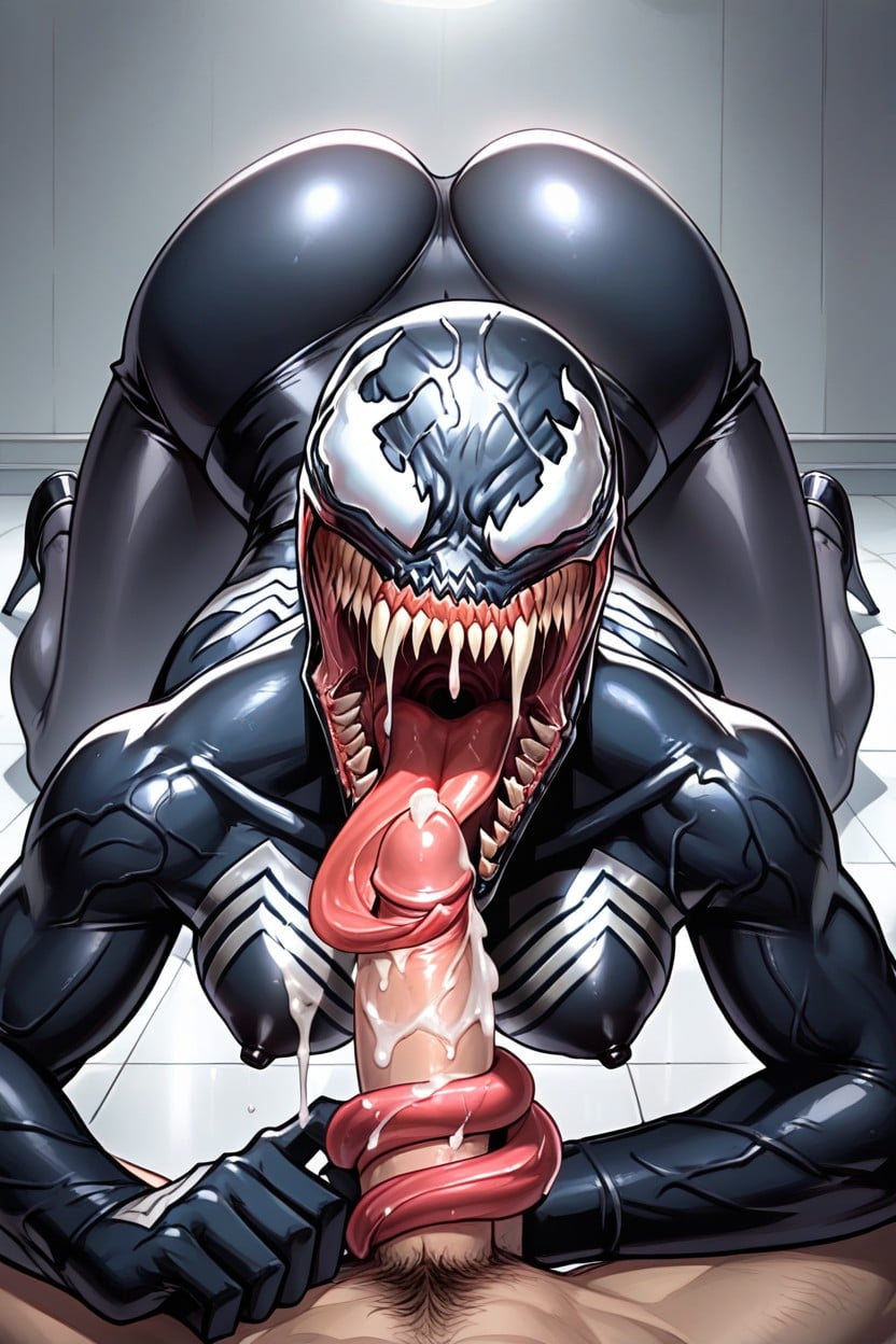 Thighs, Pow Tit Fucking Caucasian White Penis, Large Ass Furry AI Porn