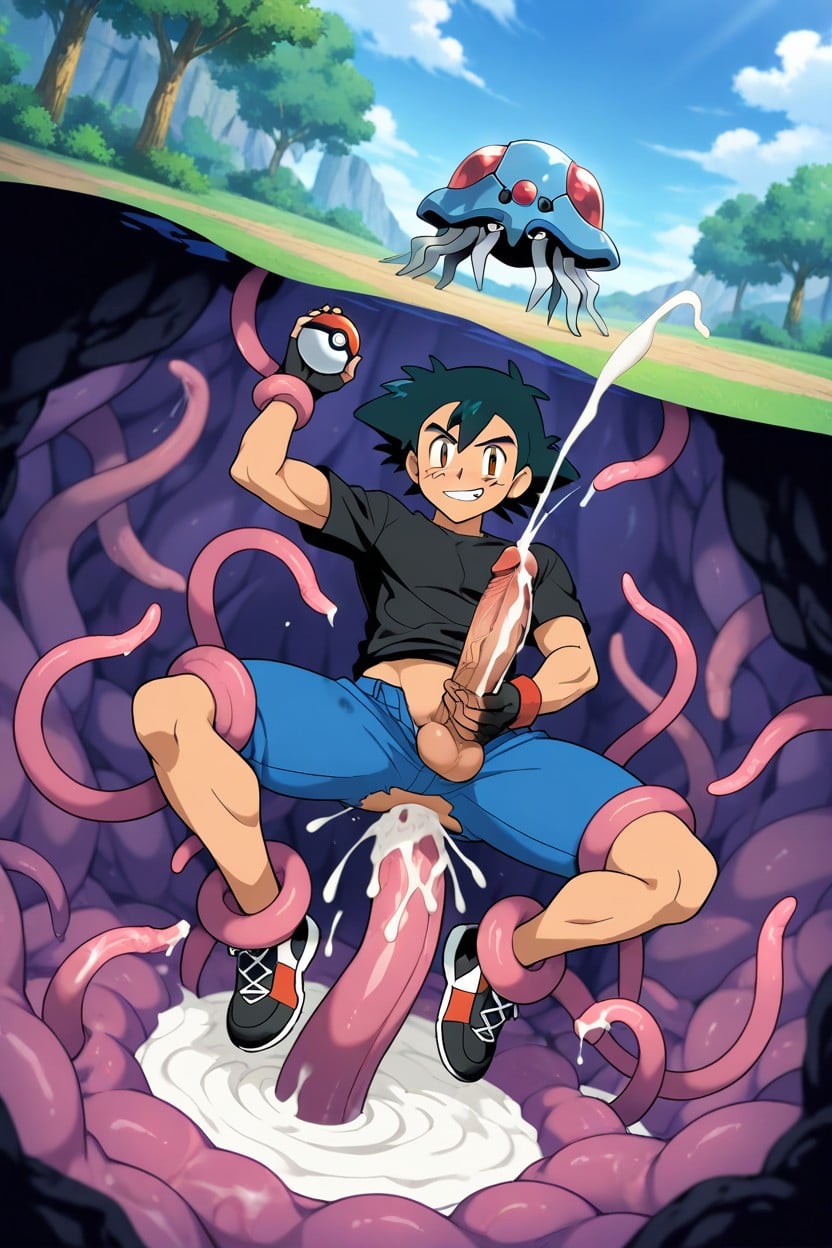 Hyper Cum, Fix Resolution, Tentacles AI Gay Porn