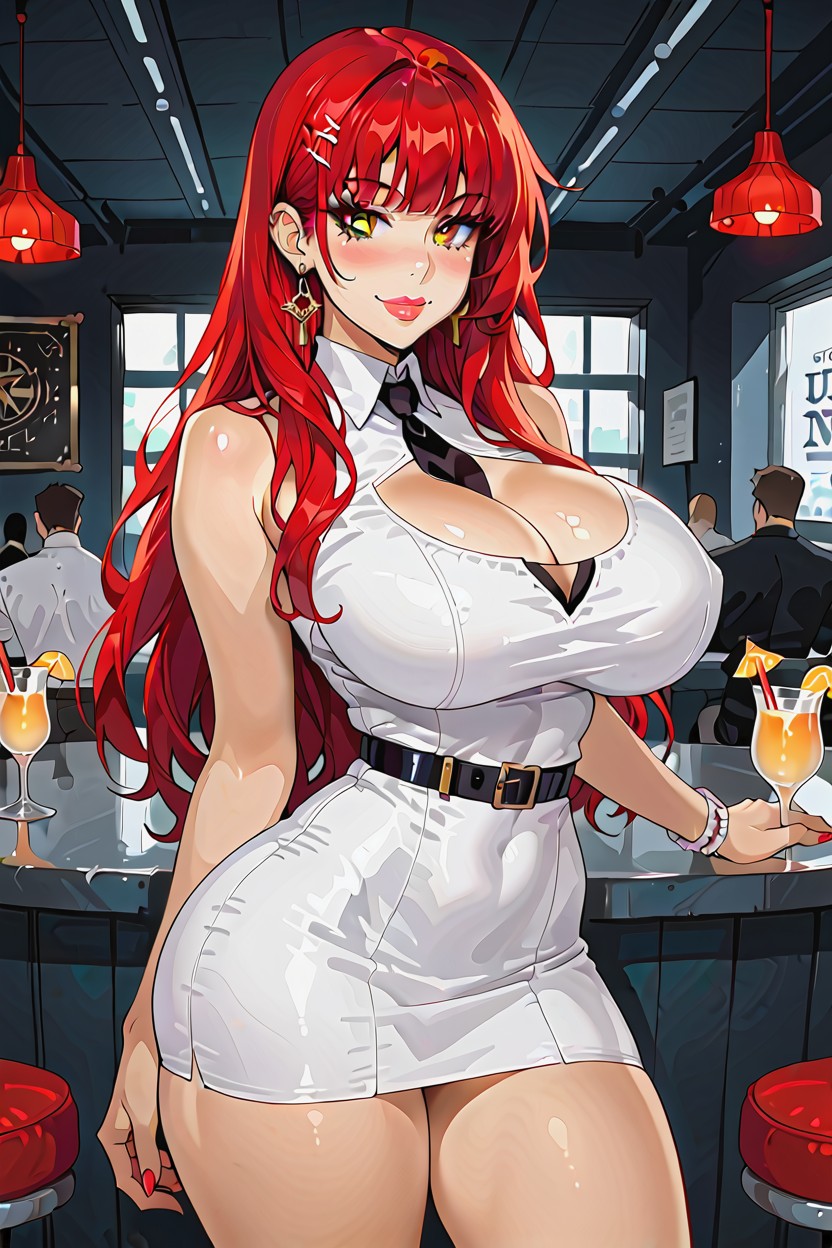 Long Length, Detailed Eyes, Pencil Waist Hentai AI Porn