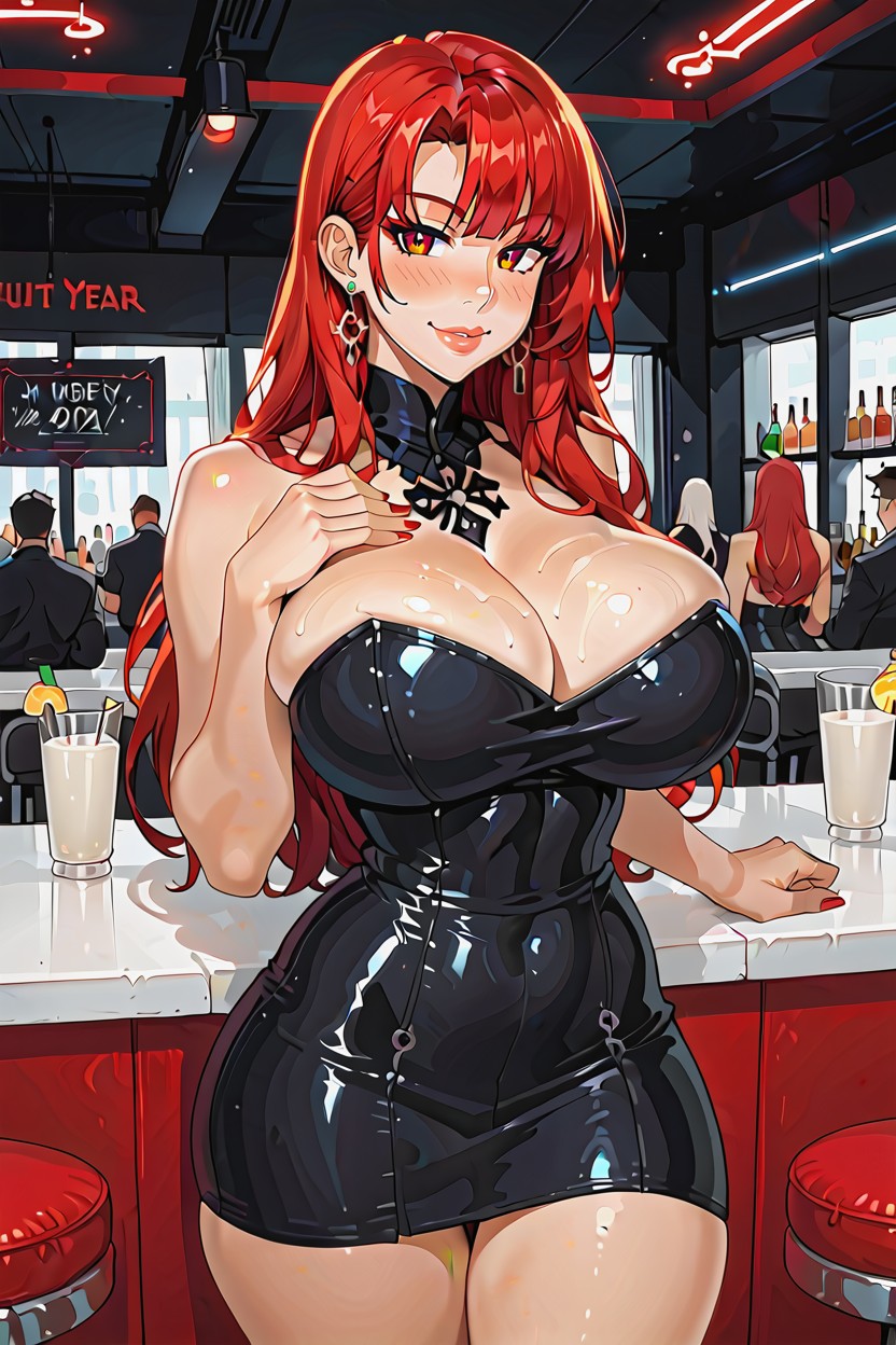 Detailed Eyes, Thigh Gap, Standing Hentai AI Porn