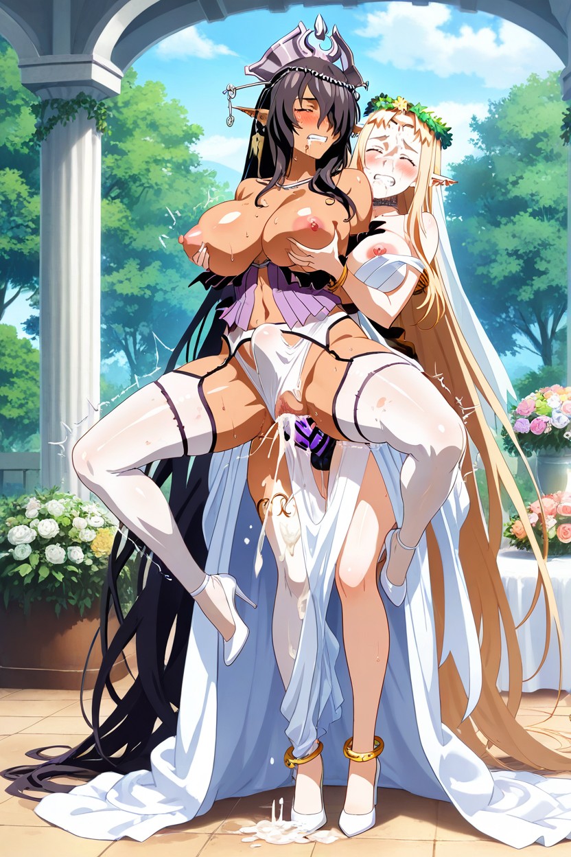 Wet Clothes, Drooling, Motion Lines Hentai AI Porn