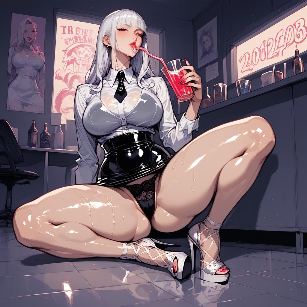 Looks, Face, Mini Skirt Hentai AI Porn