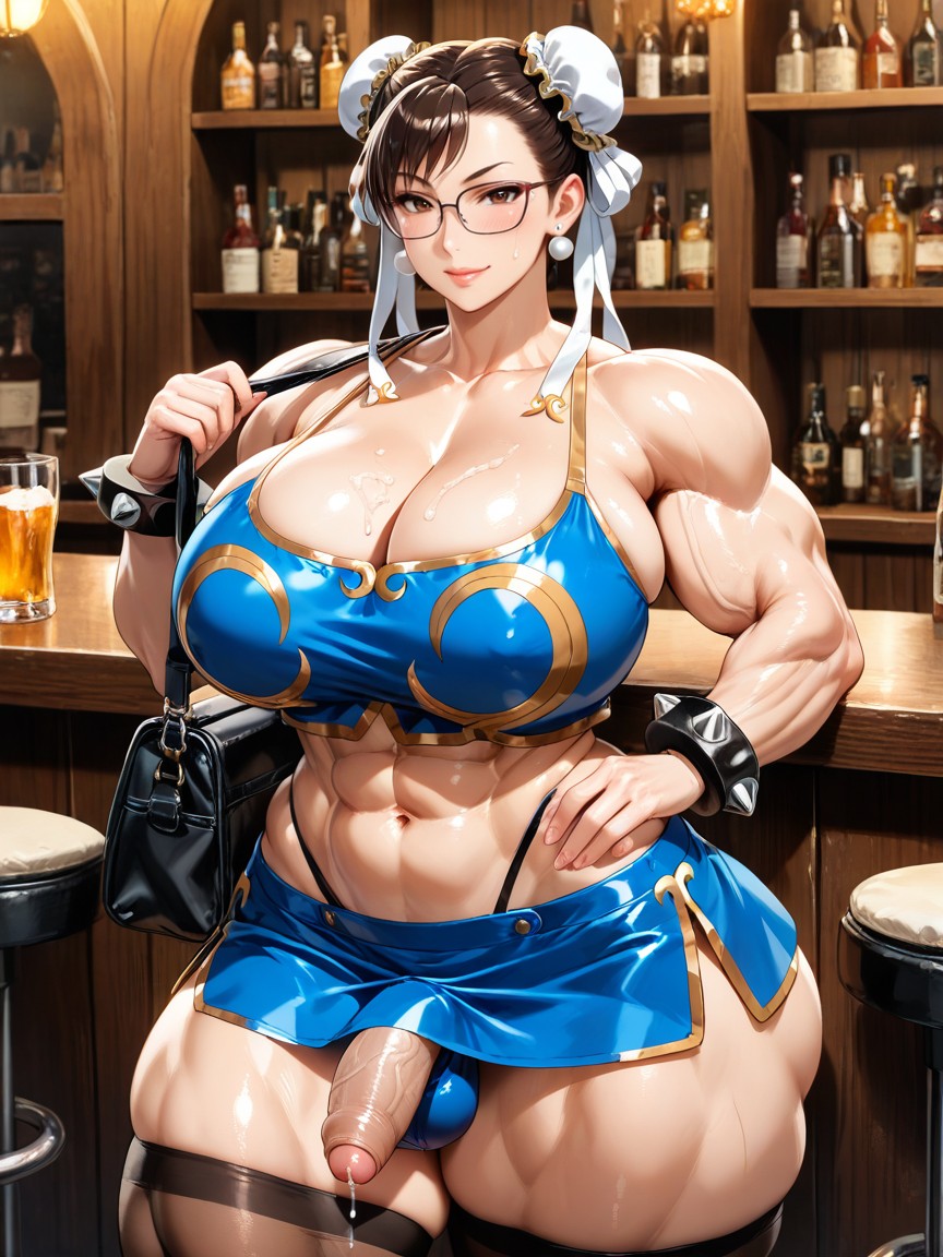 Wide Hips, Chun Li, Toned Thighs AI Gay Porn