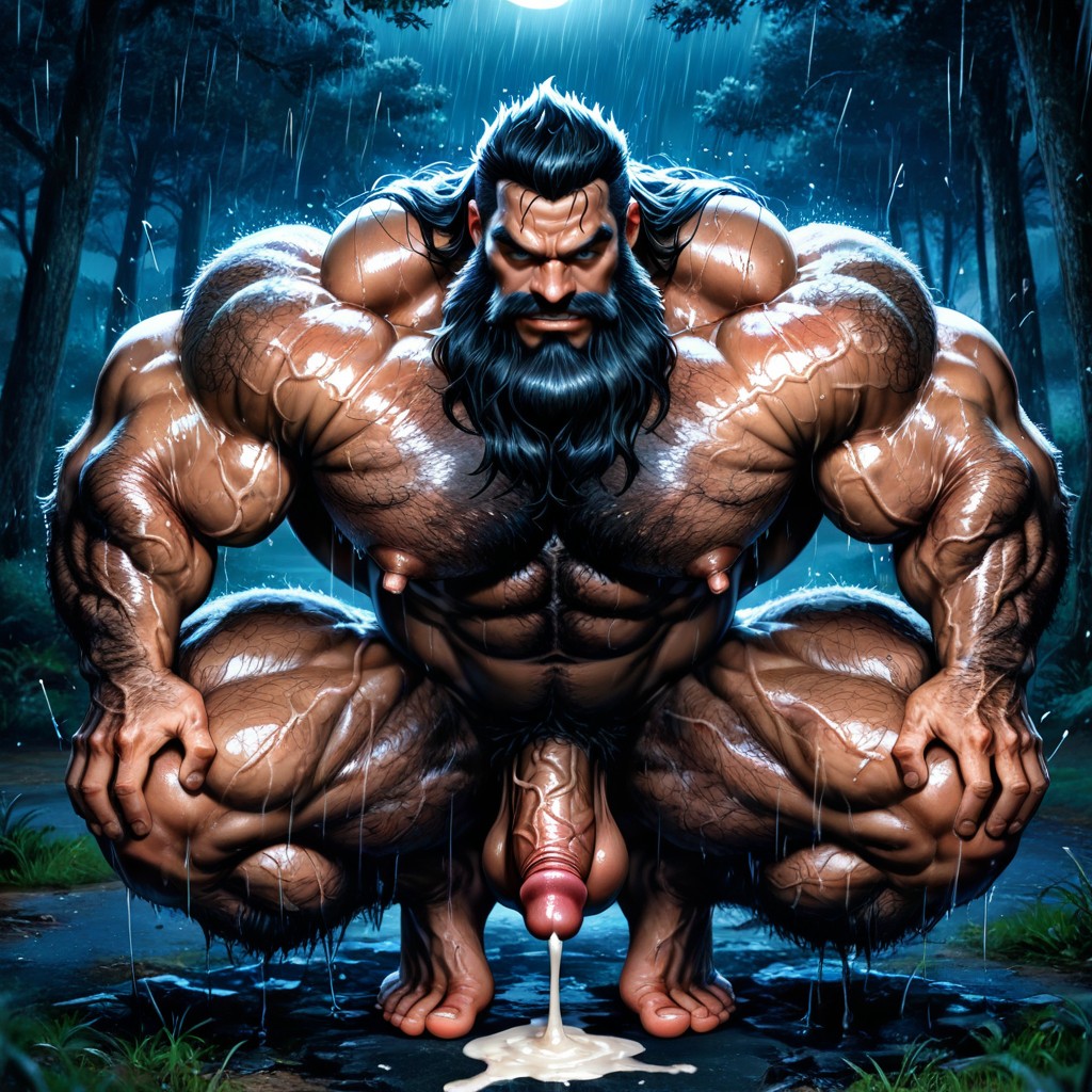 Tentacles, Hyper Balls, Huge Beard AI Gay Porn